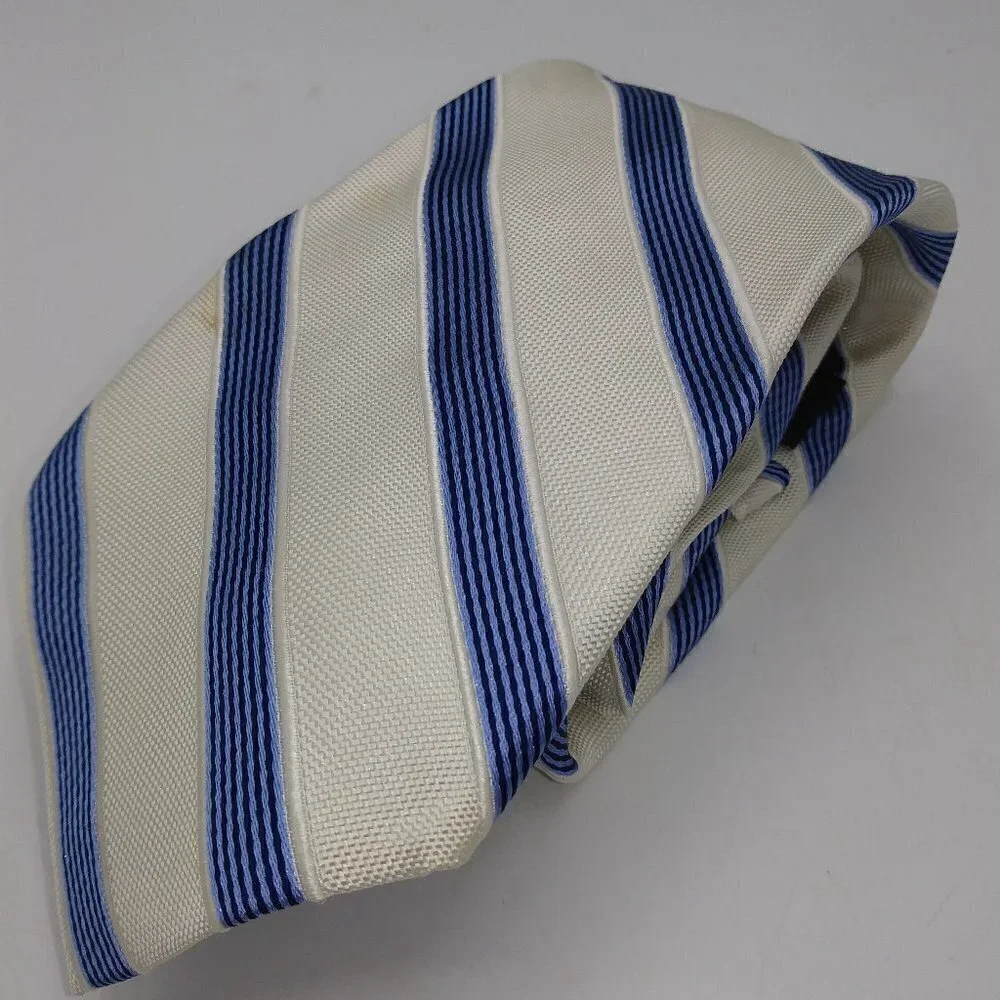 Tommy Hilfiger Tie - Men's - 100% Silk - Striped - 59